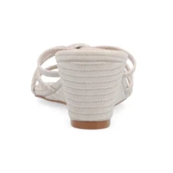 Journee Collection Womens Blayke Multi Strap Slip On Wedge Sandals -Georgia Shoes Shop GUEST aeb1e40e 7b70 4d2f 930e 73115d1732b9