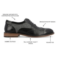 Thomas & Vine Alister Tru Comfort Foam Wingtip Dress Shoe -Georgia Shoes Shop GUEST b070ab93 b977 43db 80f7 b96f83d1c711