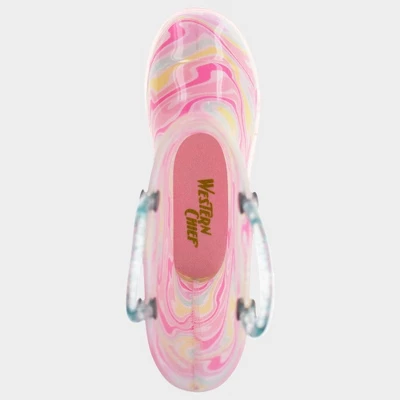 Western Chief Toddler Girls' Abby Glitter Rain Boots 4 Western Chief Toddler Girls' Abby Glitter Rain Boots - Image 2