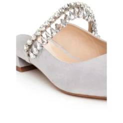 Women's Wide Fit Strappy Point Mule - Gray | EVANS -Georgia Shoes Shop GUEST b0e264ee c653 4719 9535 c0fafa30ff17