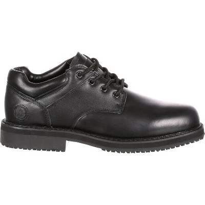 Men's SlipGrips Slip Resistant Work Oxford, SG4290, Black, Size 9.5 8 Men's SlipGrips Slip Resistant Work Oxford, SG4290, Black, Size 9.5 - Image 6