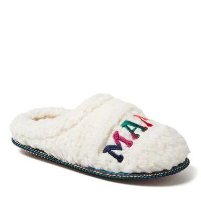 Dearfoams Women's Mama Bear Teddy Clog Slipper 4 Dearfoams Women's Mama Bear Teddy Clog Slipper - Image 2