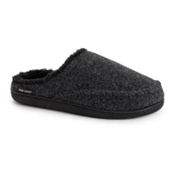 MUK LUKS Men's Faux Wool Clog Slippers -Georgia Shoes Shop GUEST b2999562 feda 4c7f bdca da841b75016f