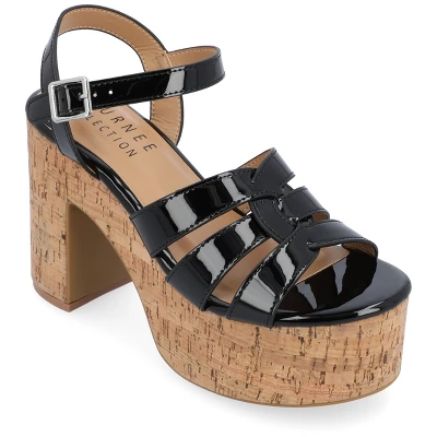 Journee Collection Womens Jania Tru Comfort Foam Buckle Platform Sandals 11 Journee Collection Womens Jania Tru Comfort Foam Buckle Platform Sandals - Image 9