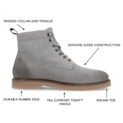 Thomas & Vine Samwell Plain Toe Ankle Boot -Georgia Shoes Shop GUEST b2d6a124 682c 4d39 9751 743c70c6d5b2