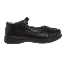 French Toast Girls's School Hook And Loop Flats (Little Kids)