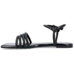 Journee Collection Womens Lyddea Tru Comfort Foam Buckle Multi Strap Sandal