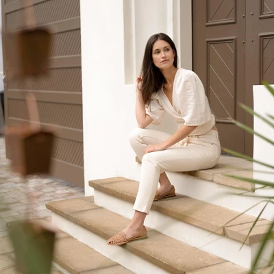 Nisolo Sustainable Women's Huarache Sandal 6 Nisolo Sustainable Women's Huarache Sandal - Image 4