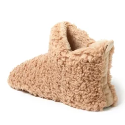Dearfoams Women's Chelsea Shaggy Pile Bootie Slipper