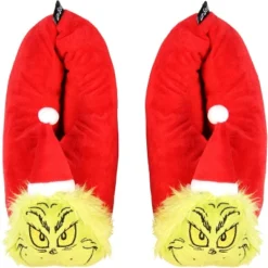 Dr. Seuss The Grinch Who Stole Christmas Character Santa Grinch Slippers -Georgia Shoes Shop GUEST b8548daa d651 4079 b6d8 f2147b3e65fe