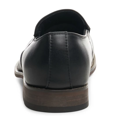 Alpine Swiss Double Diamond Mens Leather Slip-On Loafers Dress Shoes 6 Alpine Swiss Double Diamond Mens Leather Slip-On Loafers Dress Shoes - Image 4