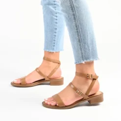 Journee Collection Womens Gigie Ankle Strap Stacked Heel Sandals -Georgia Shoes Shop GUEST bc29b722 4687 41d8 ac38 2ab2d3764a36