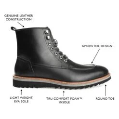 Thomas & Vine Mitchell Moc Toe Ankle Boot 18 Thomas & Vine Mitchell Moc Toe Ankle Boot -Georgia Shoes Shop GUEST bc329c8d 2343 4196 84de 8e5b41a49ad9