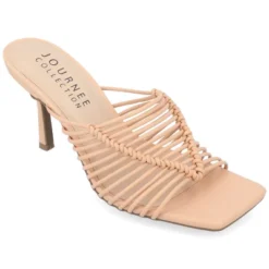 Journee Collection Womens Saskia Tru Comfort Foam Mid Heel Open Toe Pumps -Georgia Shoes Shop GUEST bc6ea345 c5df 43ab 8f73 2601b8cdca40