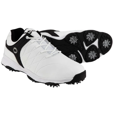 Ram Golf FX Tour Mens Waterproof Golf Shoes White/Black 6 Ram Golf FX Tour Mens Waterproof Golf Shoes White/Black - Image 4