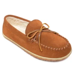 Minnetonka Men's Suede Tomm Moccasin Slippers -Georgia Shoes Shop GUEST bd33f52c b4f4 4042 819c 9e7771b6ac88