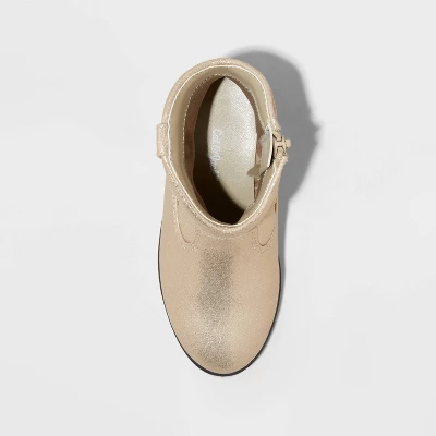 Toddler Girls' Addie Shimmer Zipper Western Boots - Cat & Jack™ 4 Toddler Girls' Addie Shimmer Zipper Western Boots - Cat & Jack™ - Image 2