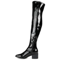 Journee Collection Womens Mariana Tru Comfort Foam Block Heel Over The Knee Boots