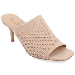 Journee Collection Womens Leighton Soft Knit Slip On Open Toe Pumps 27 Journee Collection Womens Leighton Soft Knit Slip On Open Toe Pumps -Georgia Shoes Shop GUEST bedab7a6 0f40 43bf 9fc3 4cbca9b74640