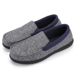 RockDove Men's SILVADUR Tweed Memory Foam Moc Slipper 14 RockDove Men's SILVADUR Tweed Memory Foam Moc Slipper -Georgia Shoes Shop GUEST bef395dc 5388 4df4 81ad 5ac69e0675a7