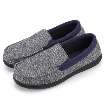 RockDove Men's SILVADUR Tweed Memory Foam Moc Slipper 6 RockDove Men's SILVADUR Tweed Memory Foam Moc Slipper - Image 4