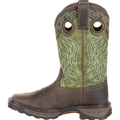 Lil' Durango Maverick XP Western Work Boot, DBT0215C, Green 6 Lil' Durango Maverick XP Western Work Boot, DBT0215C, Green - Image 4