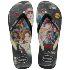 Havaianas Mens Netflix Stranger Things Flip Flop Sandals -Georgia Shoes Shop GUEST c0a50443 496e 4728 b20f 7a1960a79044