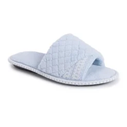 MUK LUKS Women's Sally Open Toe Scuff Slipper -Georgia Shoes Shop GUEST c17e083f 3041 4567 afaf b85de06a10d6