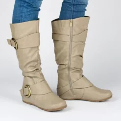 Journee Collection Womens Paris Hidden Wedge Riding Boots -Georgia Shoes Shop GUEST c1c4804e 69c8 46c0 944a 4cdbd8953915