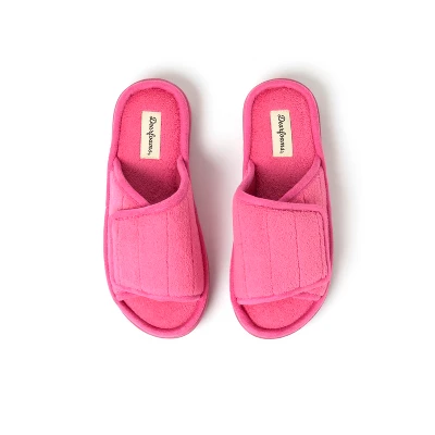 Dearfoams Women's Mickey Terry Slide 5 Dearfoams Women's Mickey Terry Slide - Image 3