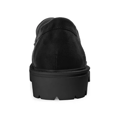 Journee Collection Womens Erika Loafer Almond Toe Slip On Flats 4 Journee Collection Womens Erika Loafer Almond Toe Slip On Flats - Image 2