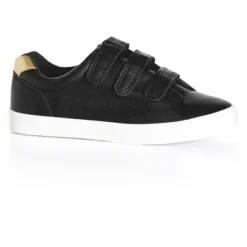 Women's WIDE FIT Sue Leisure Shoe - Black | EVANS