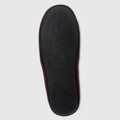 Isotoner Men's Microsuede Round Essentials Closed Back Slippers - Dark Brown -Georgia Shoes Shop GUEST c609e028 e397 4a29 94b0 906c7accf819