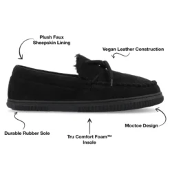 Vance Co. Men's Moccasin Slipper 18 Vance Co. Men's Moccasin Slipper -Georgia Shoes Shop GUEST c68be594 6fac 4b5e af80 5079e2c8ccee