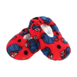 Textiel Trade Girl's Miraculous Ladybug Print Slippers