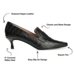 Journee Collection Womens Celina Kitten Heel Loafer Square Toe Pumps 22 Journee Collection Womens Celina Kitten Heel Loafer Square Toe Pumps -Georgia Shoes Shop GUEST c6abe147 7e19 4265 96b9 3ee11aaf572d