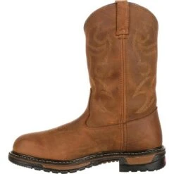 Rocky Boots Men's Brown Rocky Original Ride Branson Roper Waterproof Western Boots Size 7(Wide) -Georgia Shoes Shop GUEST c73fb25e 2656 4541 a154 7372386b33e4