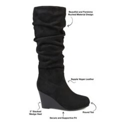 Journee Collection Womens Haze Wedge Knee High Boots 21 Journee Collection Womens Haze Wedge Knee High Boots -Georgia Shoes Shop GUEST c7ddda00 681d 4665 9c57 07d520c87032 1