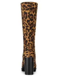 Allegra K Women's Mid Calf Block Heel Boots 15 Allegra K Women's Mid Calf Block Heel Boots -Georgia Shoes Shop GUEST cb3420cd 1950 473c 97c5 0aaeca9690ba