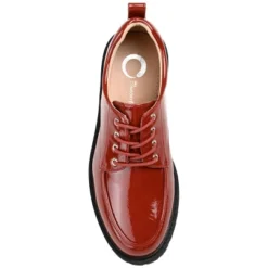 Journee Collection Womens Zina Oxford Almond Toe Lace-up Flats -Georgia Shoes Shop GUEST cd1c8fd4 e32e 4436 862a 84727da4d05e