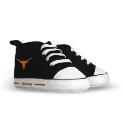 Baby Fanatic Pre-Walkers High-Top Unisex Baby Shoes - NCAA Texas Longhorns