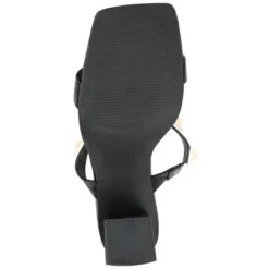 Journee Collection Womens Kirian Tru Comfort Foam Open Square Toe Block Heel Sandals -Georgia Shoes Shop GUEST cd699bec 4e62 45c1 82f9 1b9e273d2803