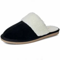 Alpine Swiss Lucy Womens Genuine Suede Memory Foam Scuff Slippers -Georgia Shoes Shop GUEST cda4b820 3730 4875 8b6a 4e09e353195f