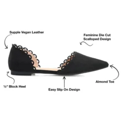 Journee Collection Womens Jezlin Slip On Almond Toe Ballet Flats -Georgia Shoes Shop GUEST cdb9fc63 909f 4789 ba4a 5051458f9ee7