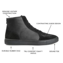 Thomas & Vine Verge High Top Sneaker -Georgia Shoes Shop GUEST ce58e597 8cf6 406e 81b2 a762ee55c186