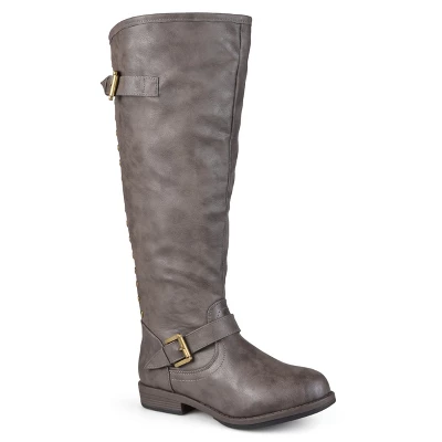 Journee Collection Extra Wide Calf Women's Spokane Boot 15 Journee Collection Extra Wide Calf Women's Spokane Boot - Image 13