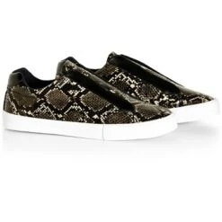 Women's WIDE FIT Sammy Leisure Shoe - Snake Print | EVANS -Georgia Shoes Shop GUEST d038a84f e65b 4c49 a84b 543249952629