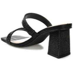 Journee Collection Womens Shandee Tru Comfort Foam Rhinestone Detail Block Heel Sandals -Georgia Shoes Shop GUEST d03c174a 4f98 4e3d a6a6 66e8c671b17c