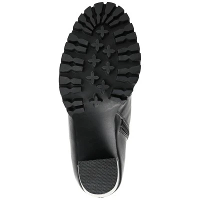 Journee Collection Womens Fauna Tru Comfort Foam Inside Zip Block Heel Booties 6 Journee Collection Womens Fauna Tru Comfort Foam Inside Zip Block Heel Booties - Image 4