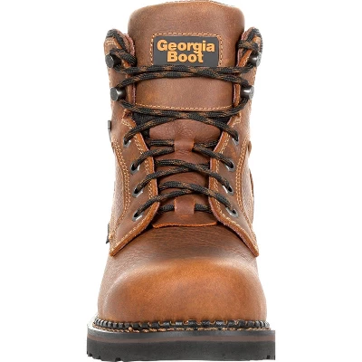 Georgia Boot Men's Brown Georgia Giant Revamp Waterproof Work Boot Size 11 4 Georgia Boot Men's Brown Georgia Giant Revamp Waterproof Work Boot Size 11 - Image 2